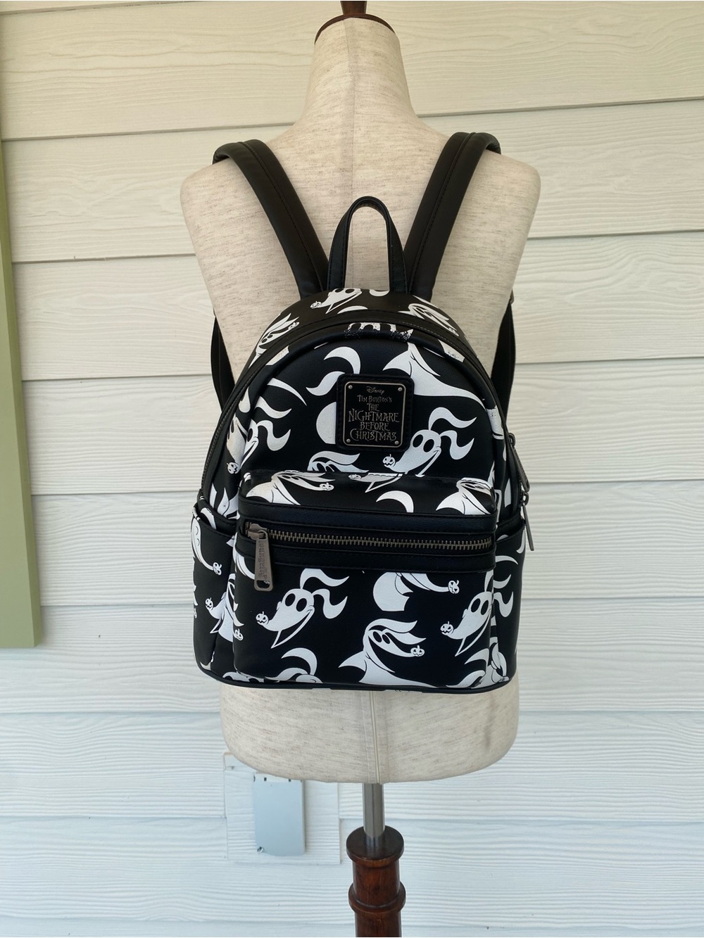 Loungefly the nightmare before Christmas zero mini backpack with all over print